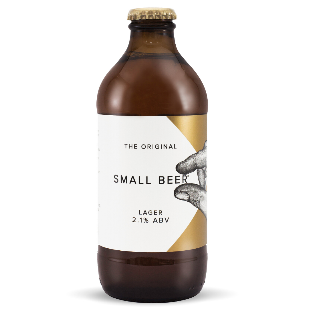 Small Beer Lager 6 PACK (2.1% ABV)